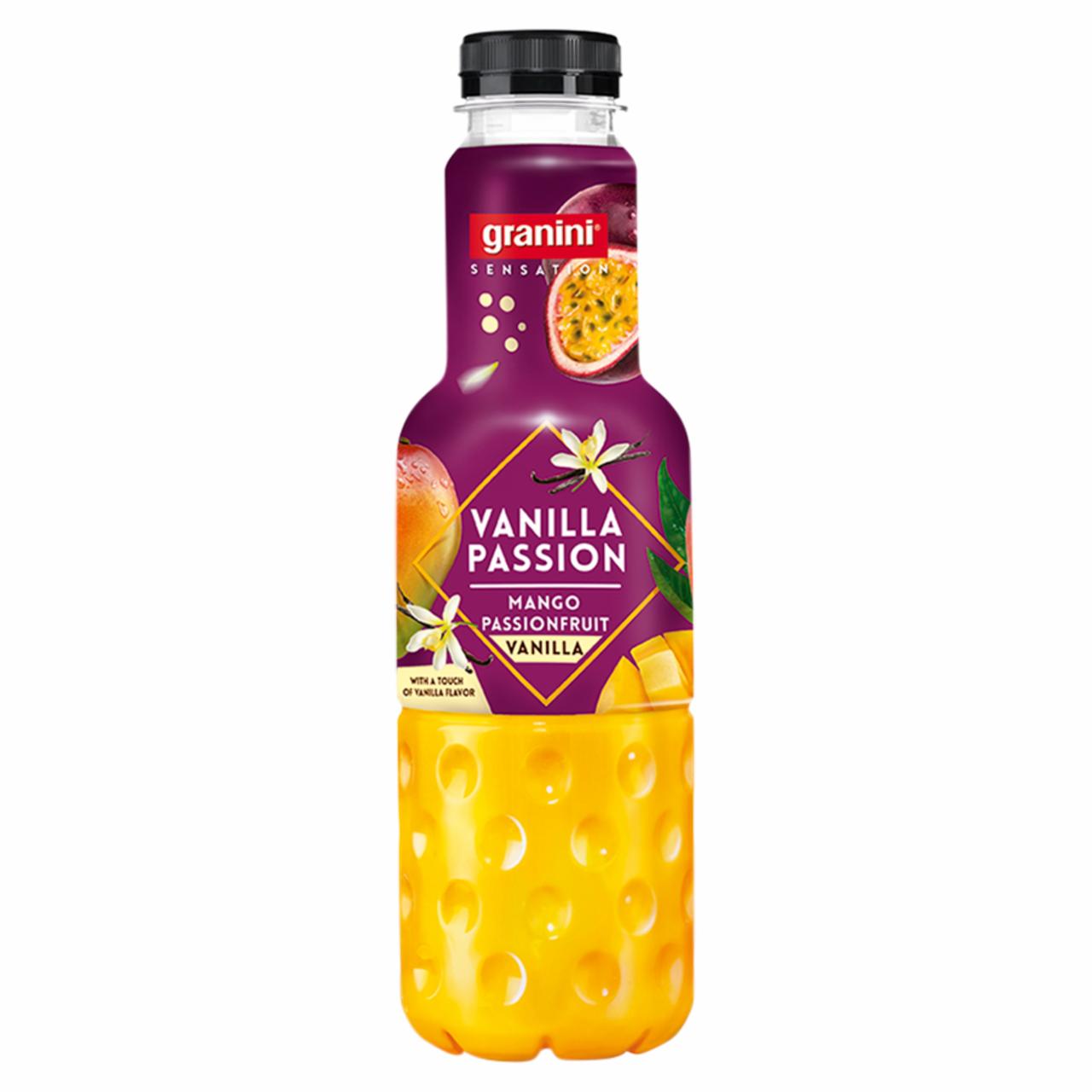 Zdjęcia - Granini Sensation Napój wieloowocowy z mango i marakui z dodatkiem wanilii 0,75 l