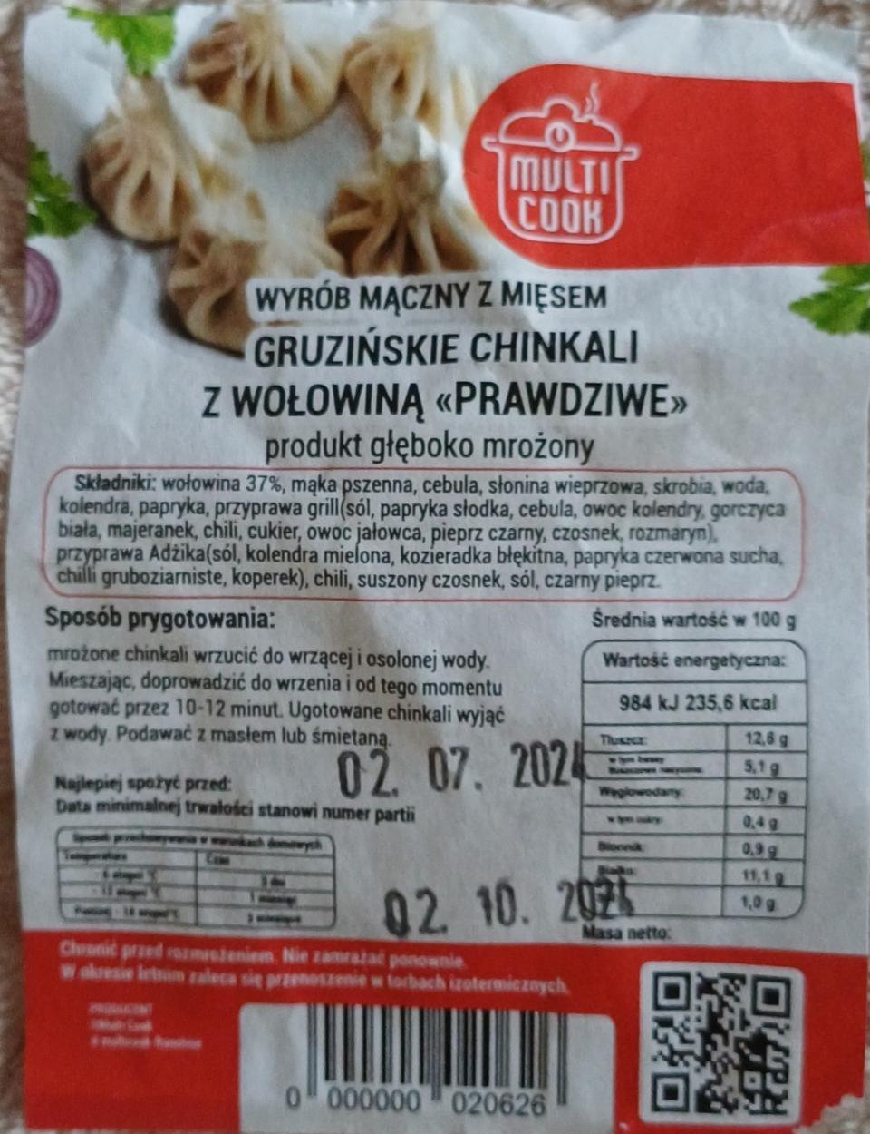 Zdjęcia - Gruzinskie Chinkali z wołowiną Multi cook