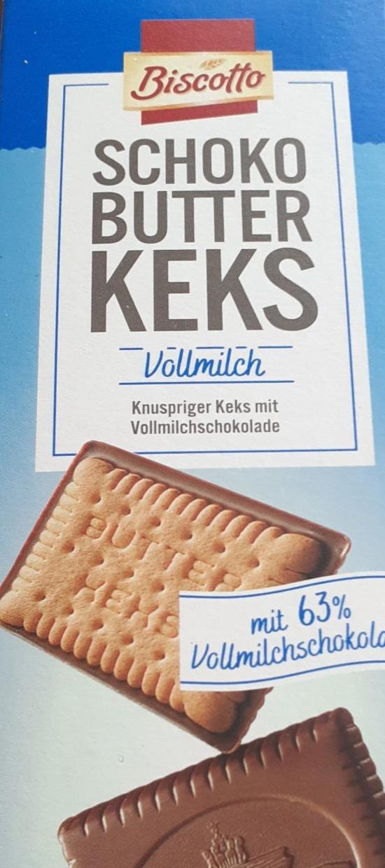 Zdjęcia - Schoko butter keks Vollmilch Biscotto