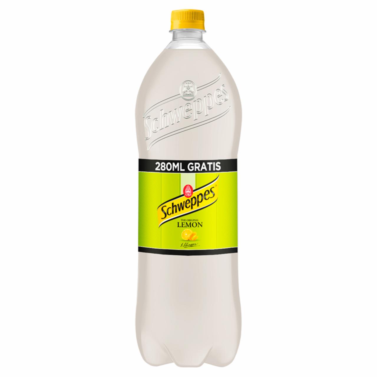 Zdjęcia - Schweppes Lemon Napój gazowany 1,68 l