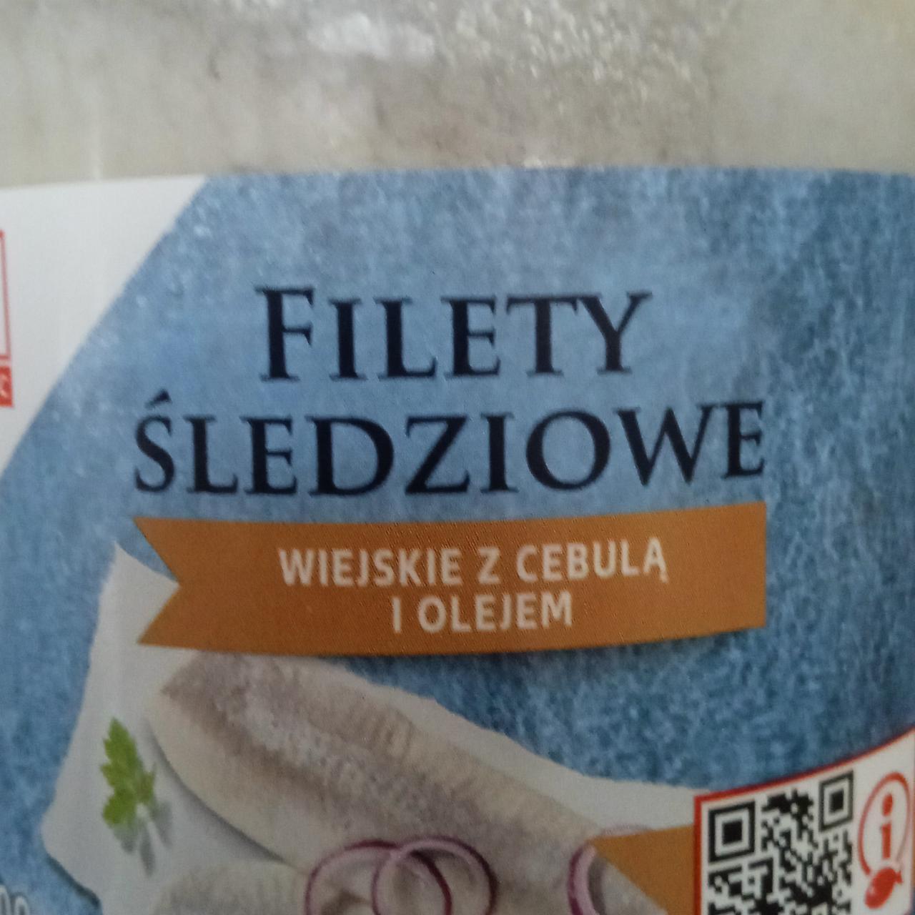 Zdjęcia - Filety śledziowe wiejskie z cebulą i olejem K-Classic