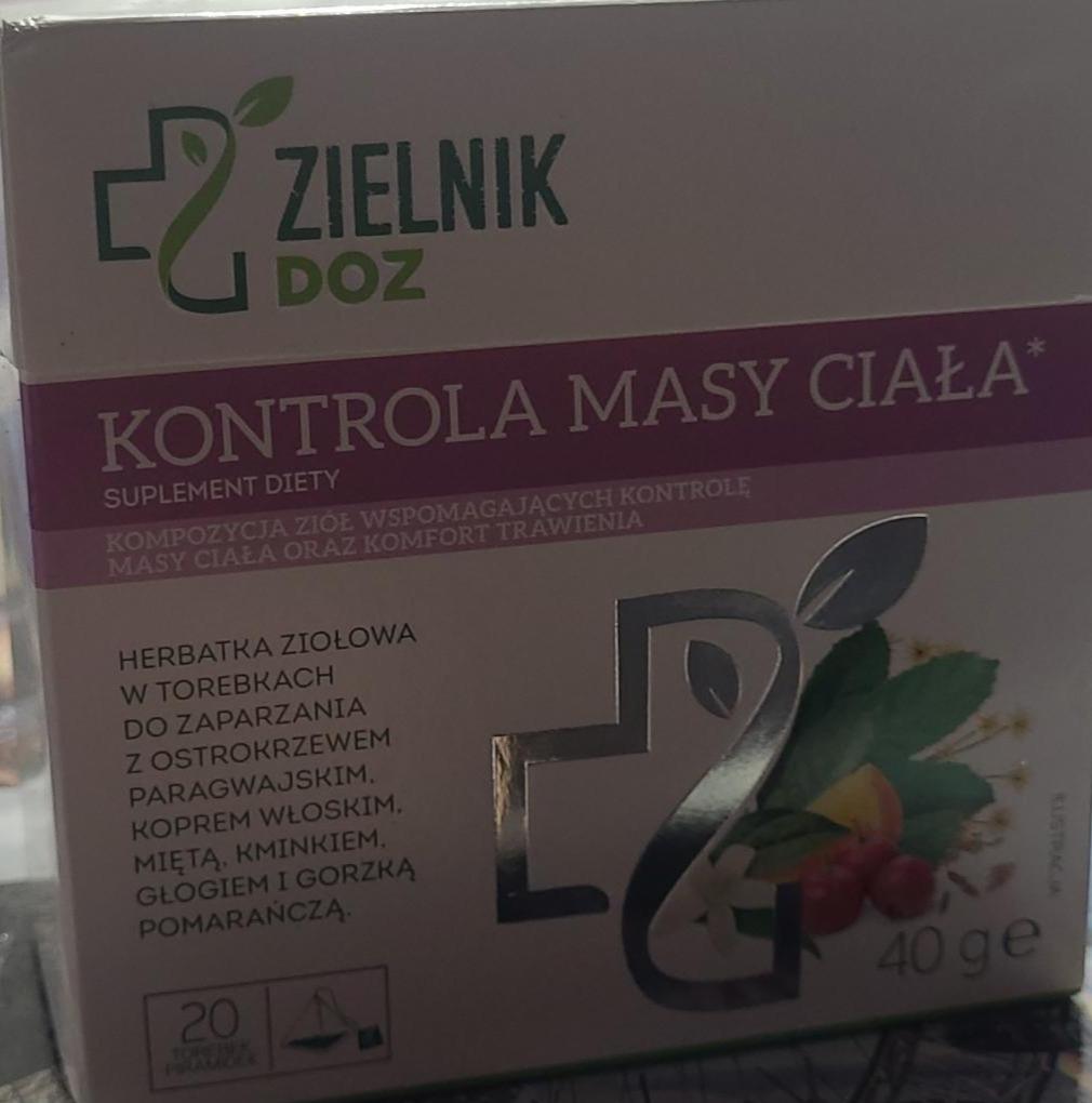 Zdjęcia - Herbata kontrola masy ciała Zielnik DOZ