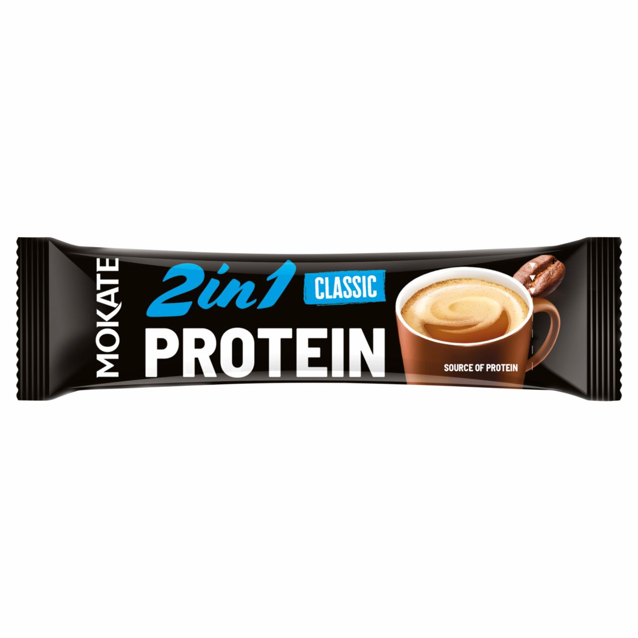 Zdjęcia - Mokate Protein 2in1 Classic Rozpuszczalny napój kawowy w proszku 8 g