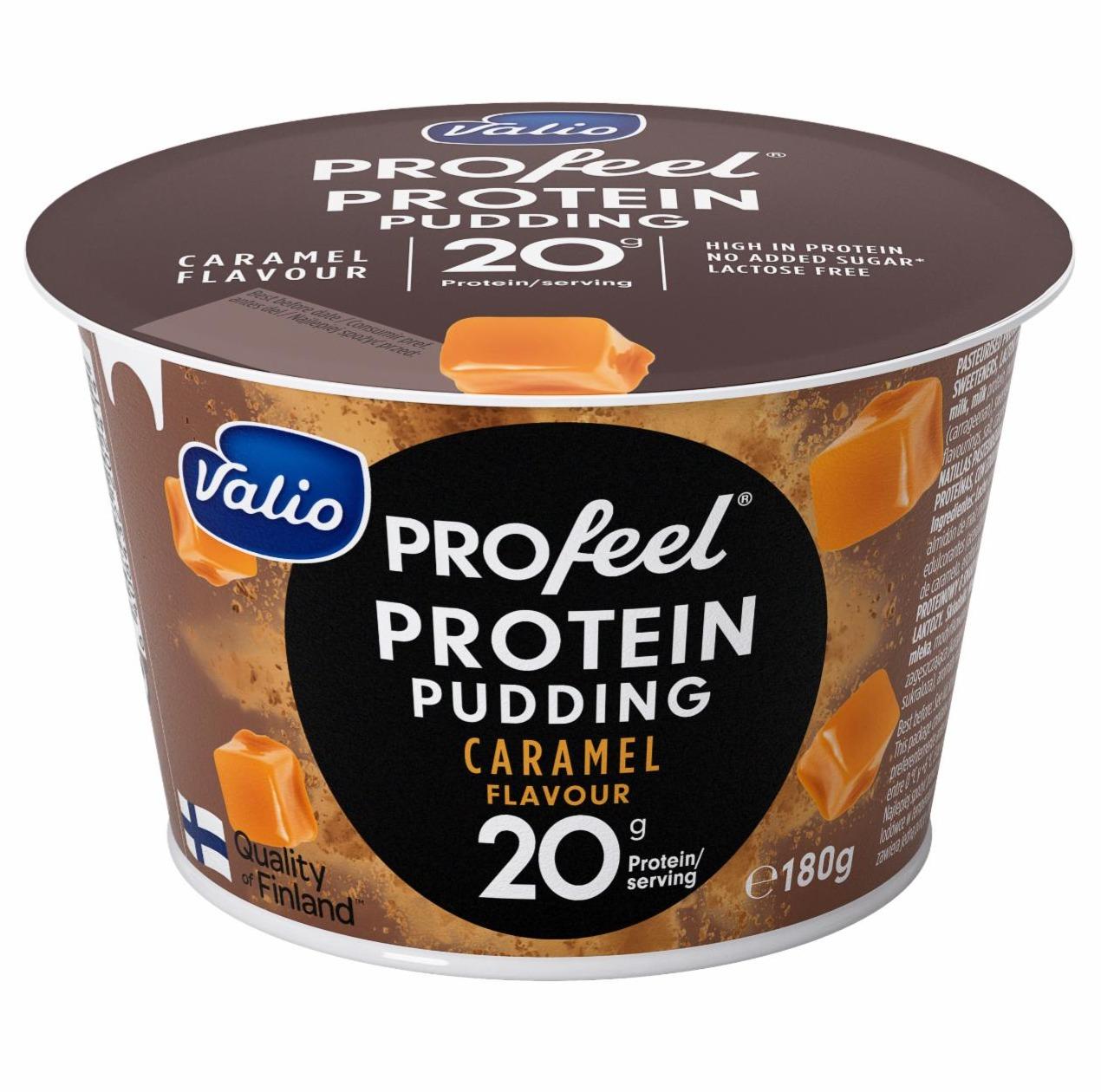 Zdjęcia - Profeel protein pudding caramel flavour Valio