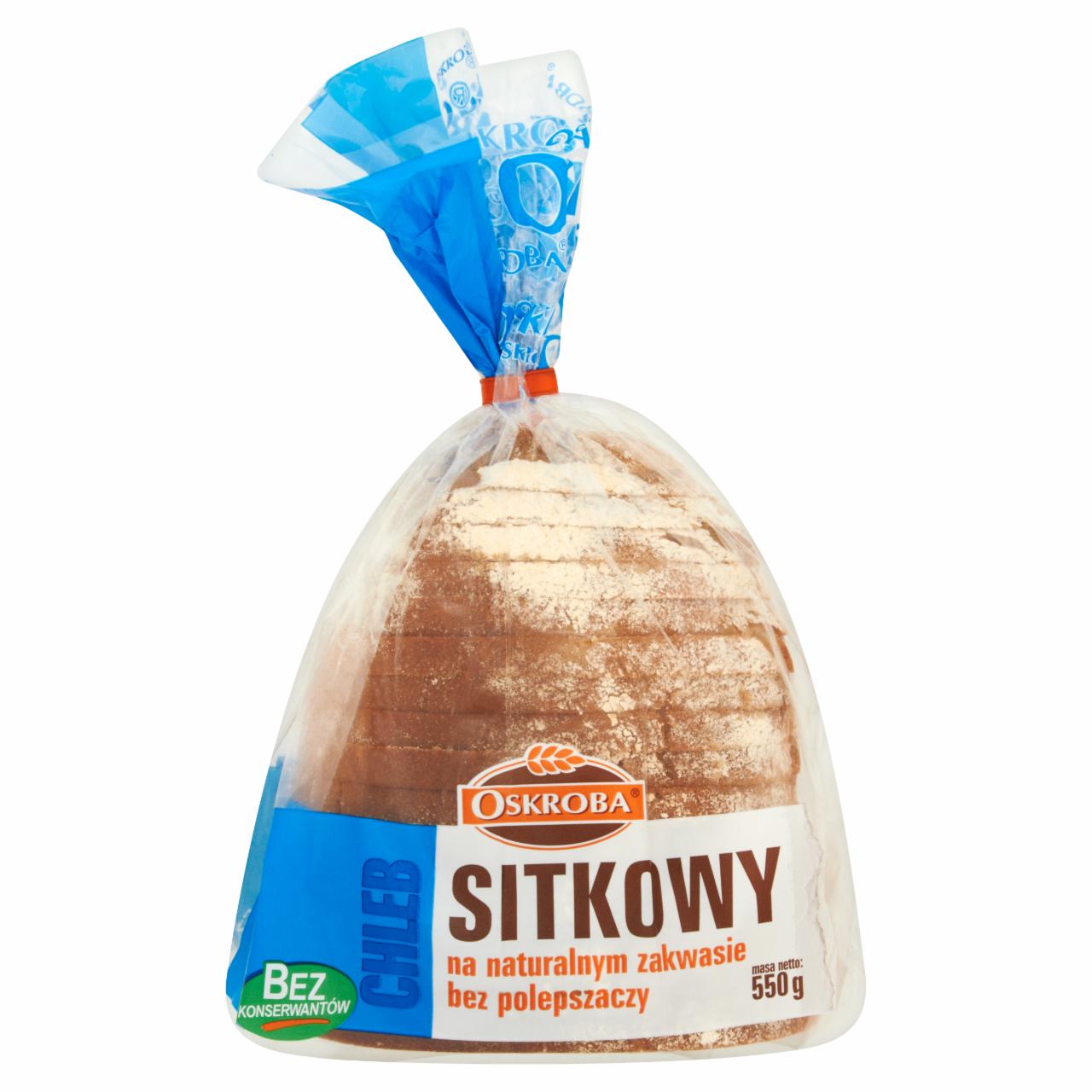 Zdjęcia - Oskroba Chleb sitkowy 550 g