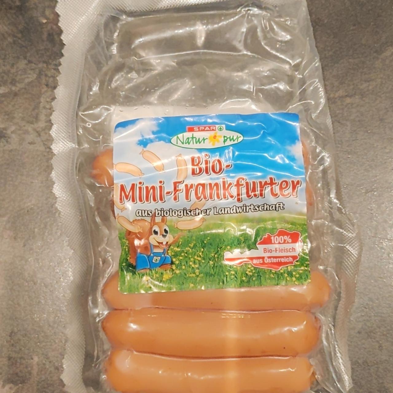 Zdjęcia - Bio mini frankfurter Spar Natur pur