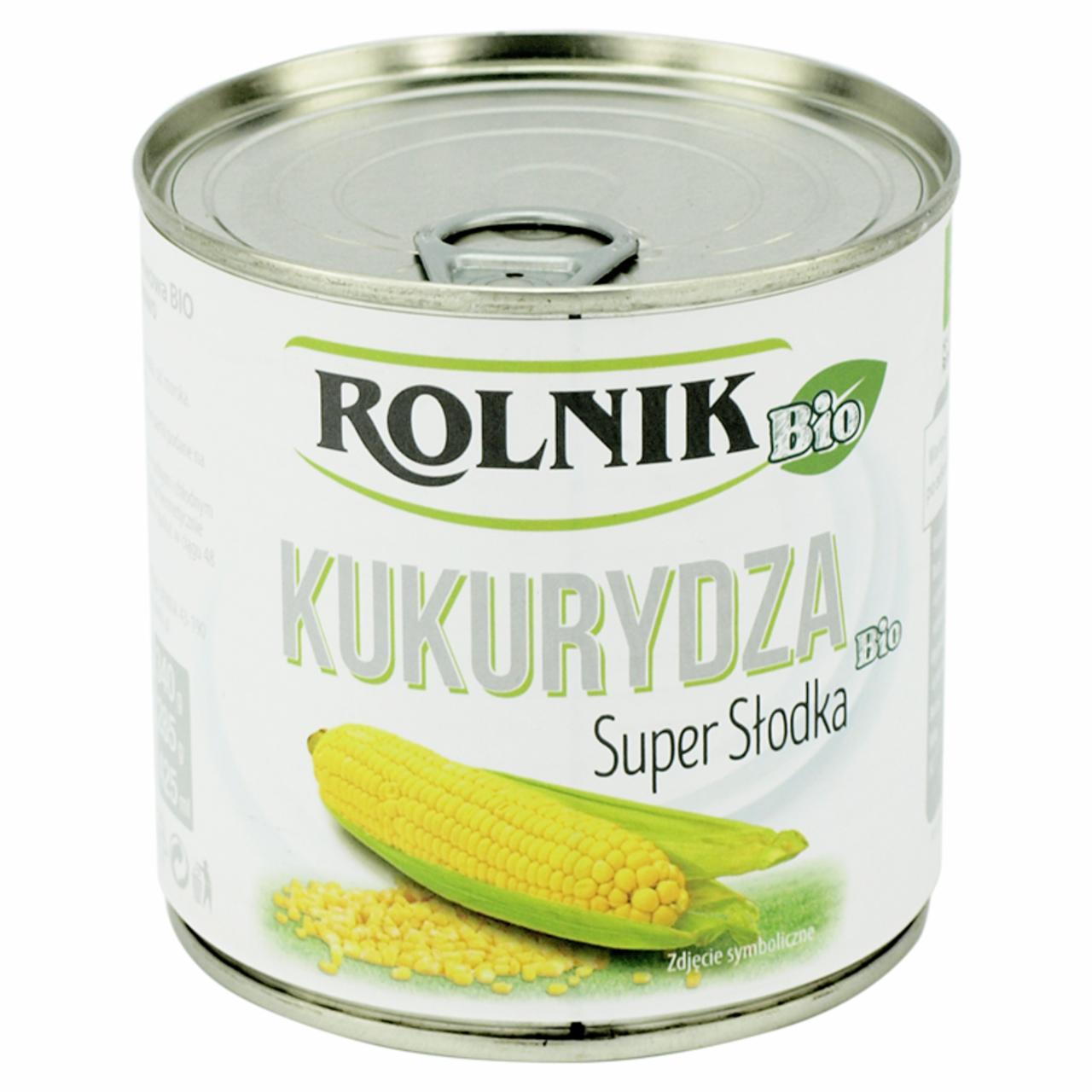 Zdjęcia - Rolnik Bio Kukurydza super słodka 340 g