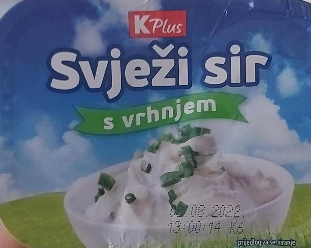 Zdjęcia - Svježi sir s vrhnjem KPlus