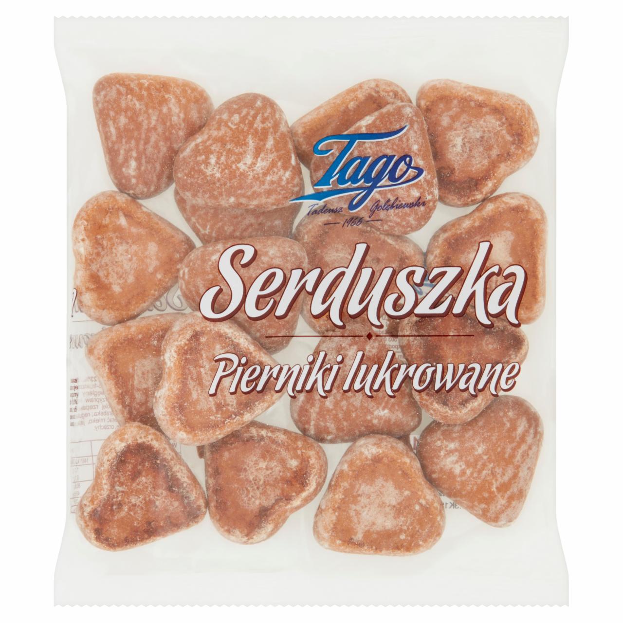 Zdjęcia - Tago Serduszka pierniki lukrowane 160 g