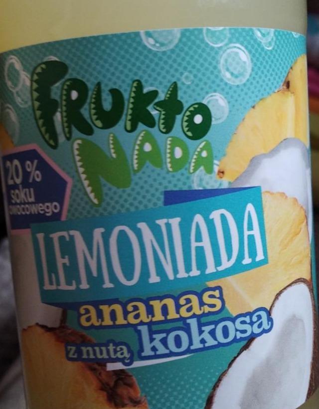 Zdjęcia - frukto nada lemoniada ananas z nutą kokosa