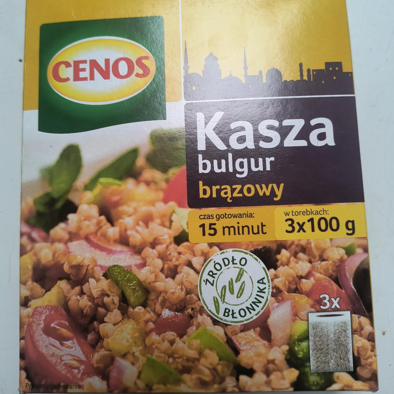 Zdjęcia - Kasza bulgur brązowy Cenos