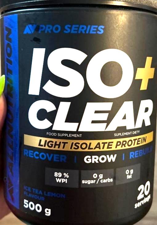 Zdjęcia - Iso + Clear Light isolate protein Allnutrition