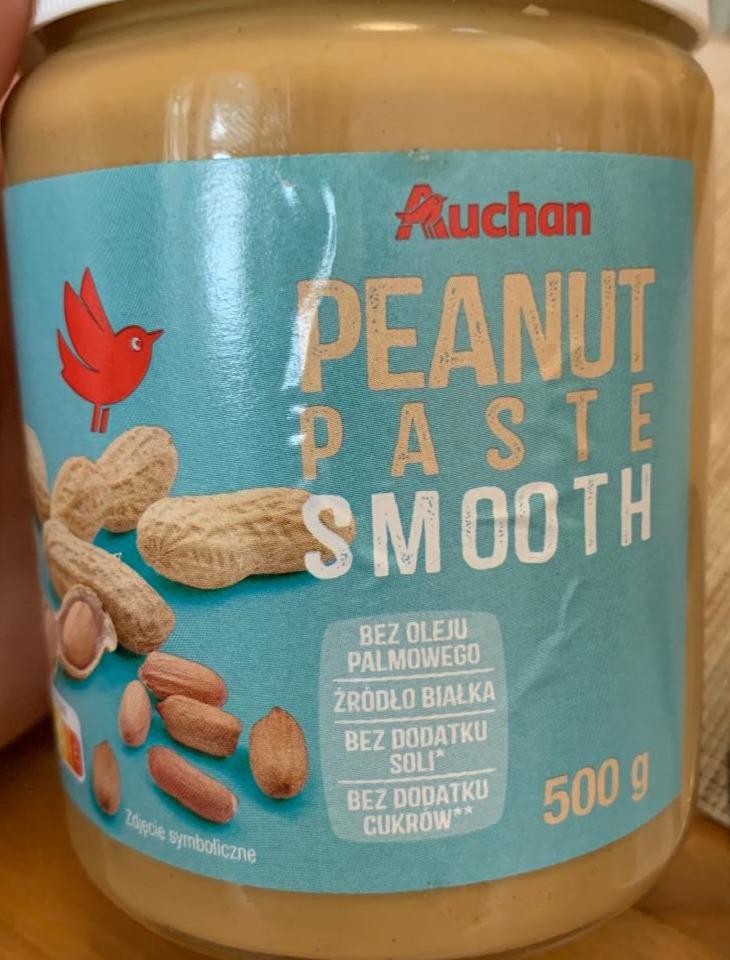 Zdjęcia - Peanut paste Smooth Auchan