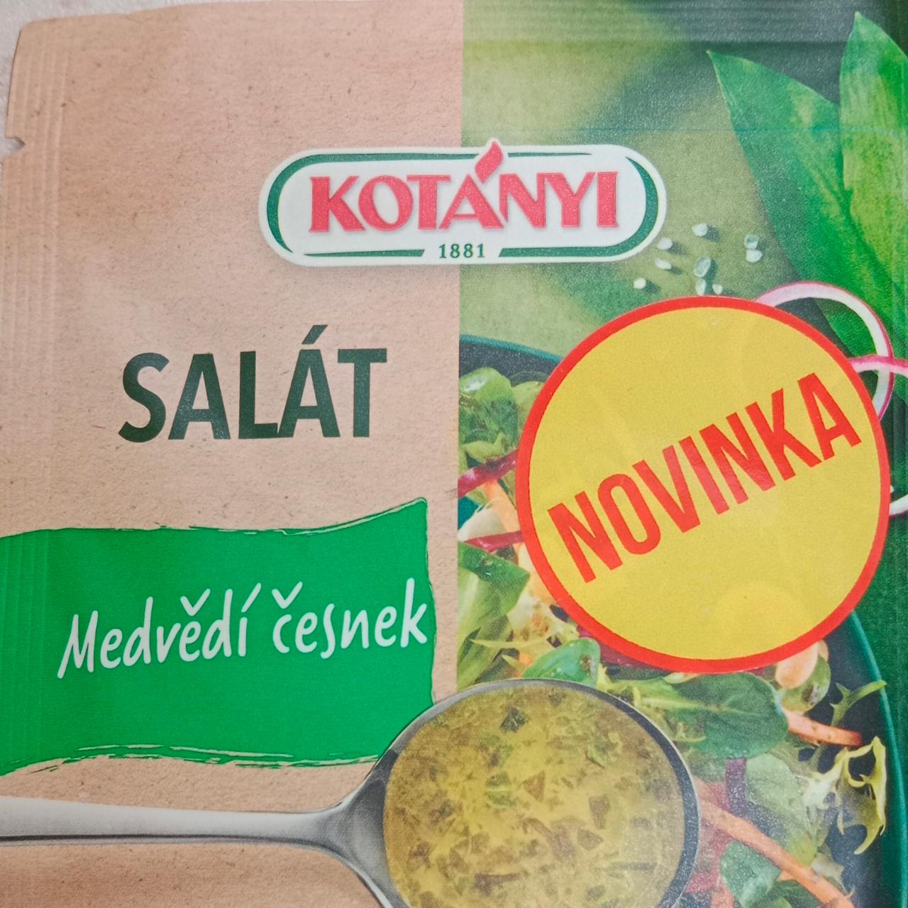 Zdjęcia - Kotányi Sos sałatkowy czosnek niedźwiedzi 20 g