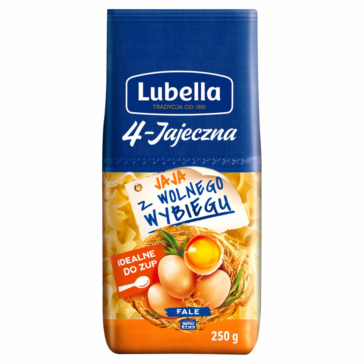 Zdjęcia - Lubella 4-Jajeczna Makaron fale 250 g