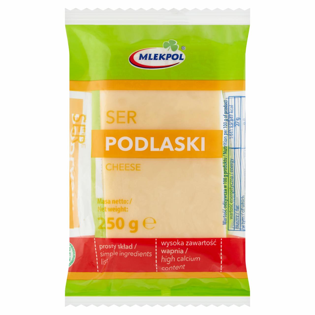 Zdjęcia - Mlekpol Ser podlaski 250 g