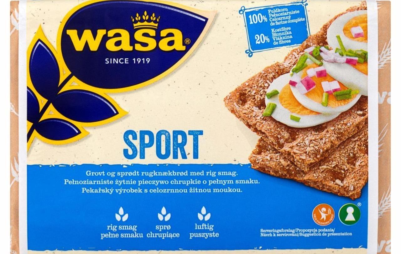 Zdjęcia - Wasa Sport Pieczywo chrupkie 275 g