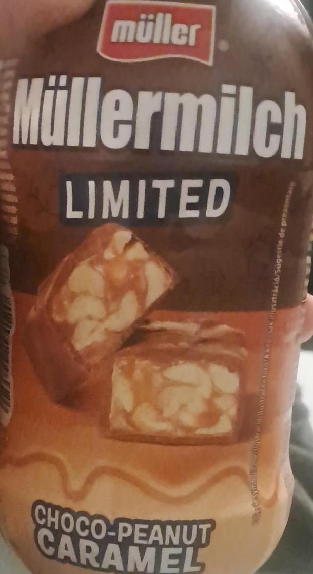 Zdjęcia - Müllermilch choco-peanut carmel Müller