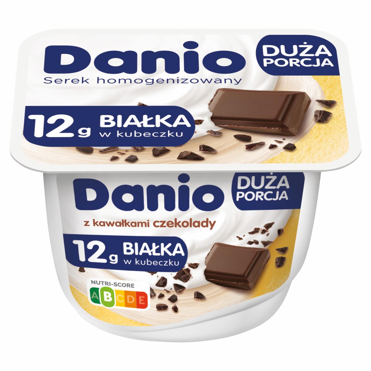 Zdjęcia - Danio Serek homogenizowany z kawałkami czekolady 200 g