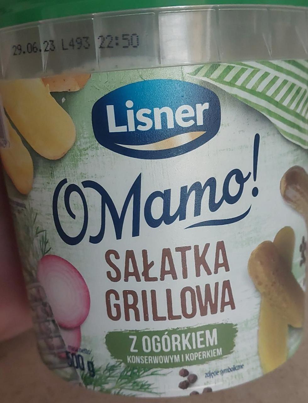 Zdjęcia - Lisner Sałatka grillowa z ogórkiem 500 g