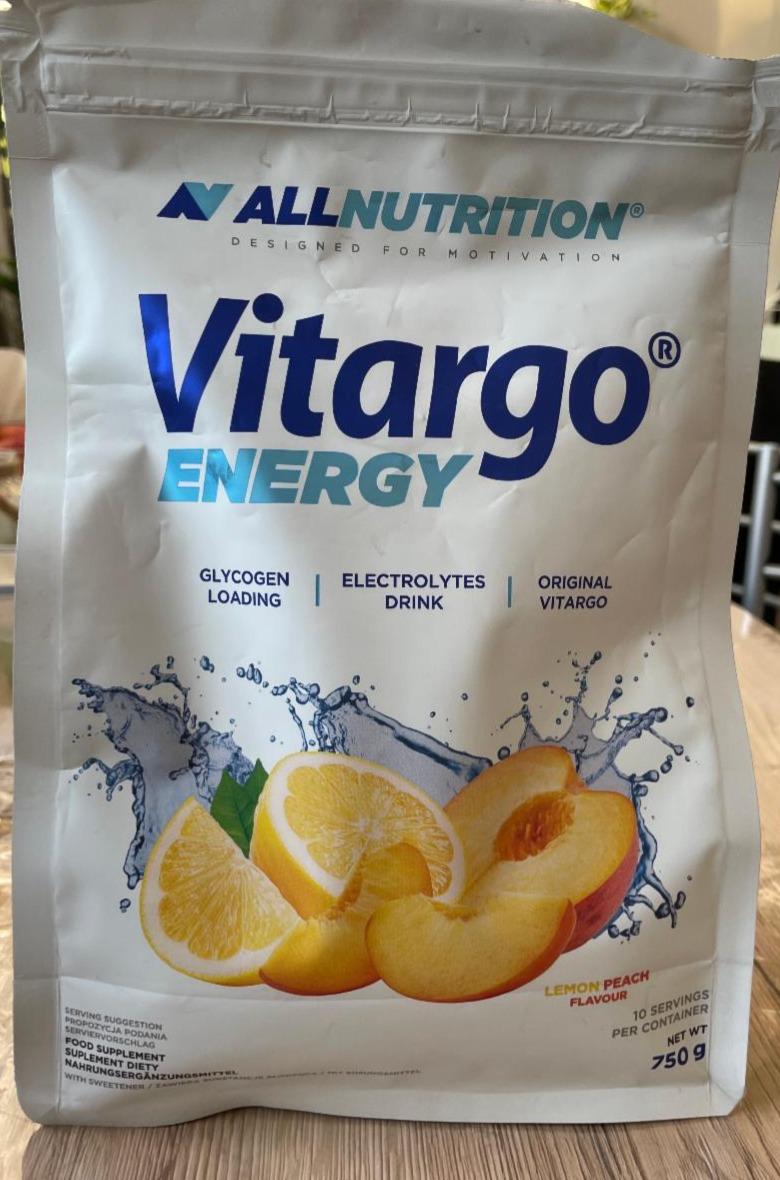 Zdjęcia - Vitargo Energy Lemon Peach flavour Allnutrition