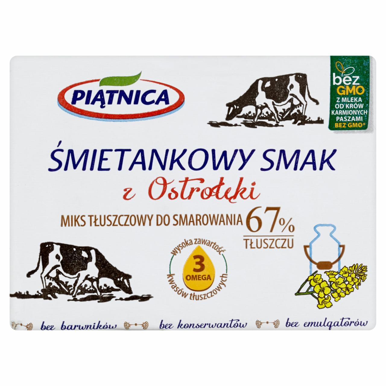 Zdjęcia - Piątnica Śmietankowy Smak z Ostrołęki Miks tłuszczowy do smarowania 200 g