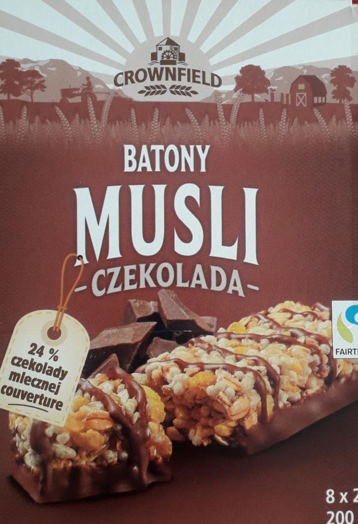 Zdjęcia - Crownfield Muesli chocolate