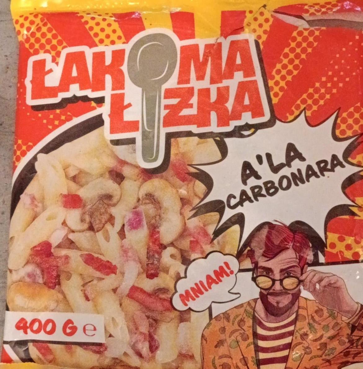 Zdjęcia - A'la carbonara Łakoma łyżka