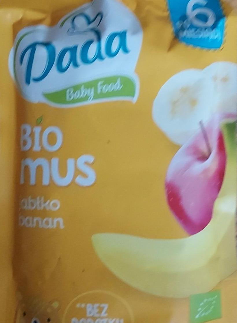 Zdjęcia - Bio mus jabłko banan Dada