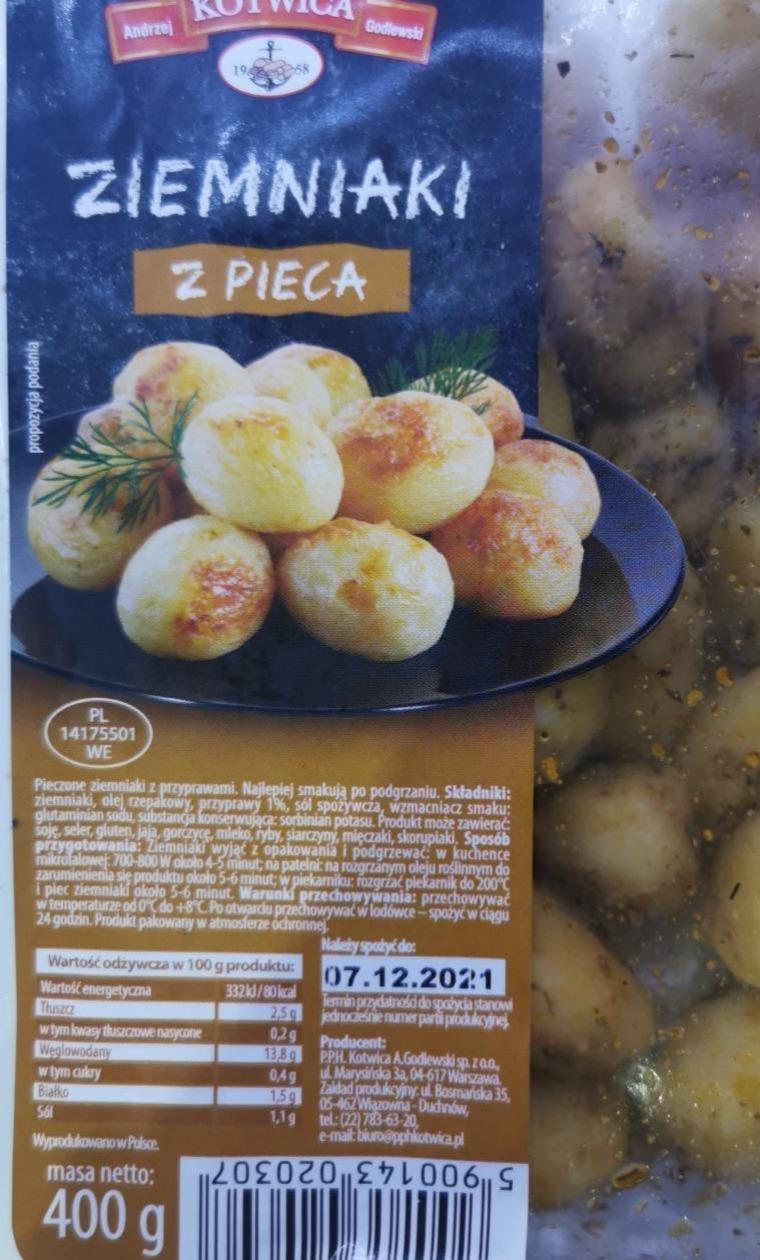 Zdjęcia - Ziemniaki z pieca Kotwica