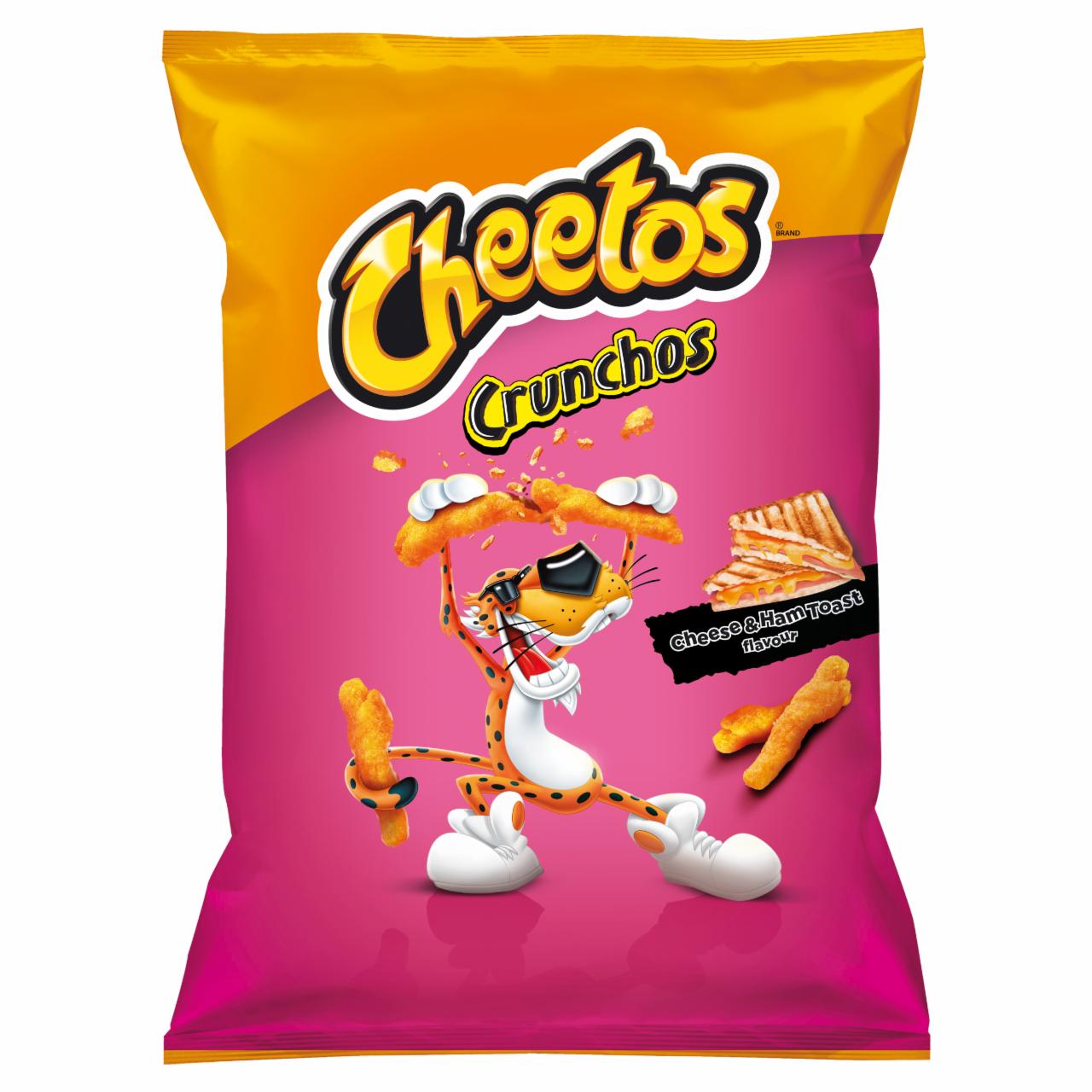 Zdjęcia - Cheetos Crunchos Chrupki kukurydziane o smaku tosta serowego z szynką 165 g