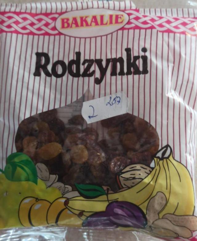 Zdjęcia - rodzynki Bakalie