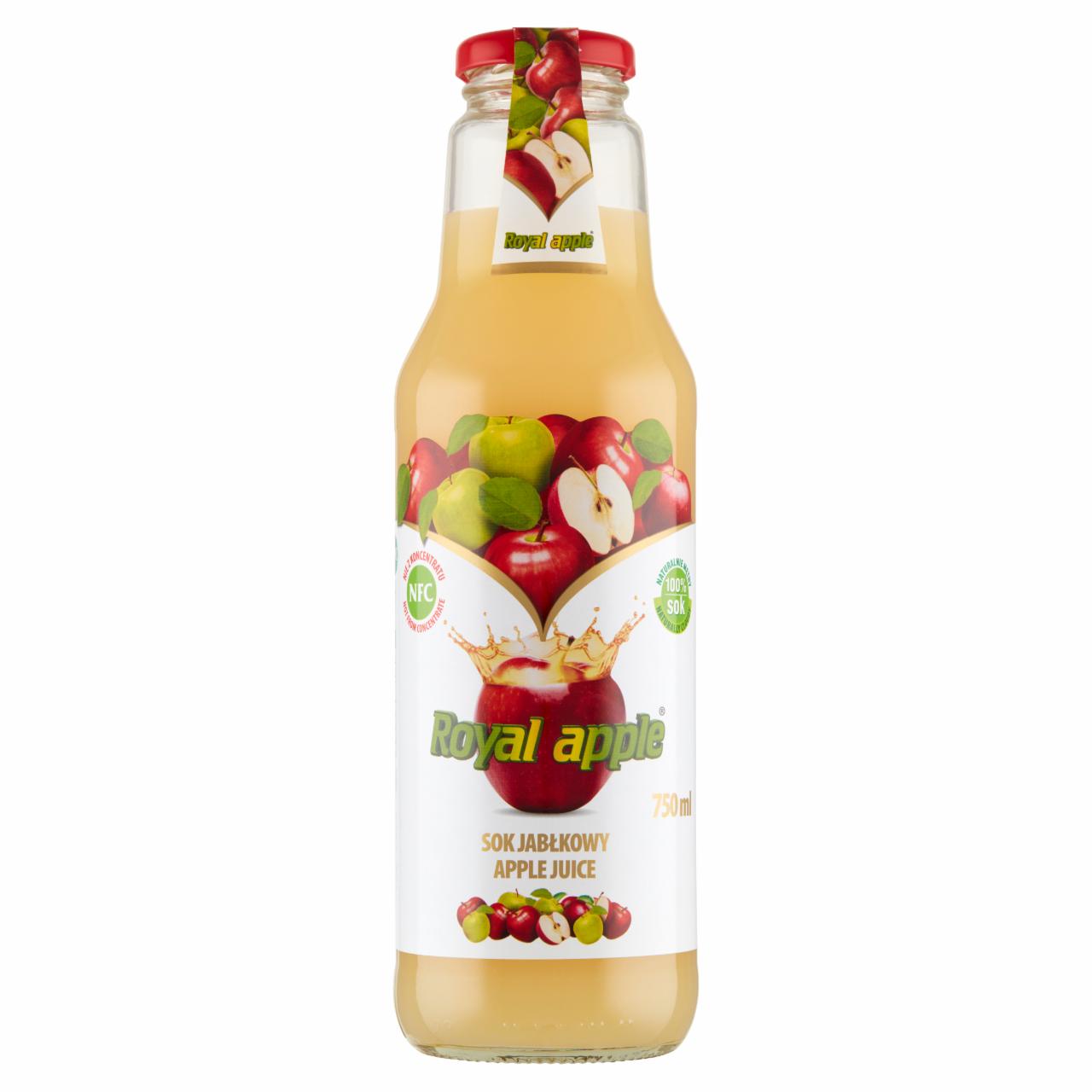 Zdjęcia - Royal apple Sok jabłkowy 750 ml