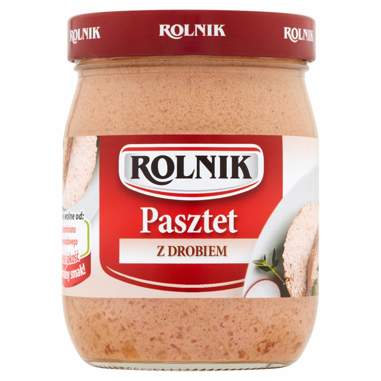 Zdjęcia - Rolnik Pasztet z drobiem 500 g