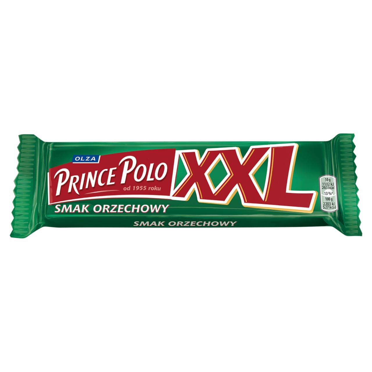 Zdjęcia - Prince Polo XXL Kruchy wafelek z kremem smak orzechowy 50 g