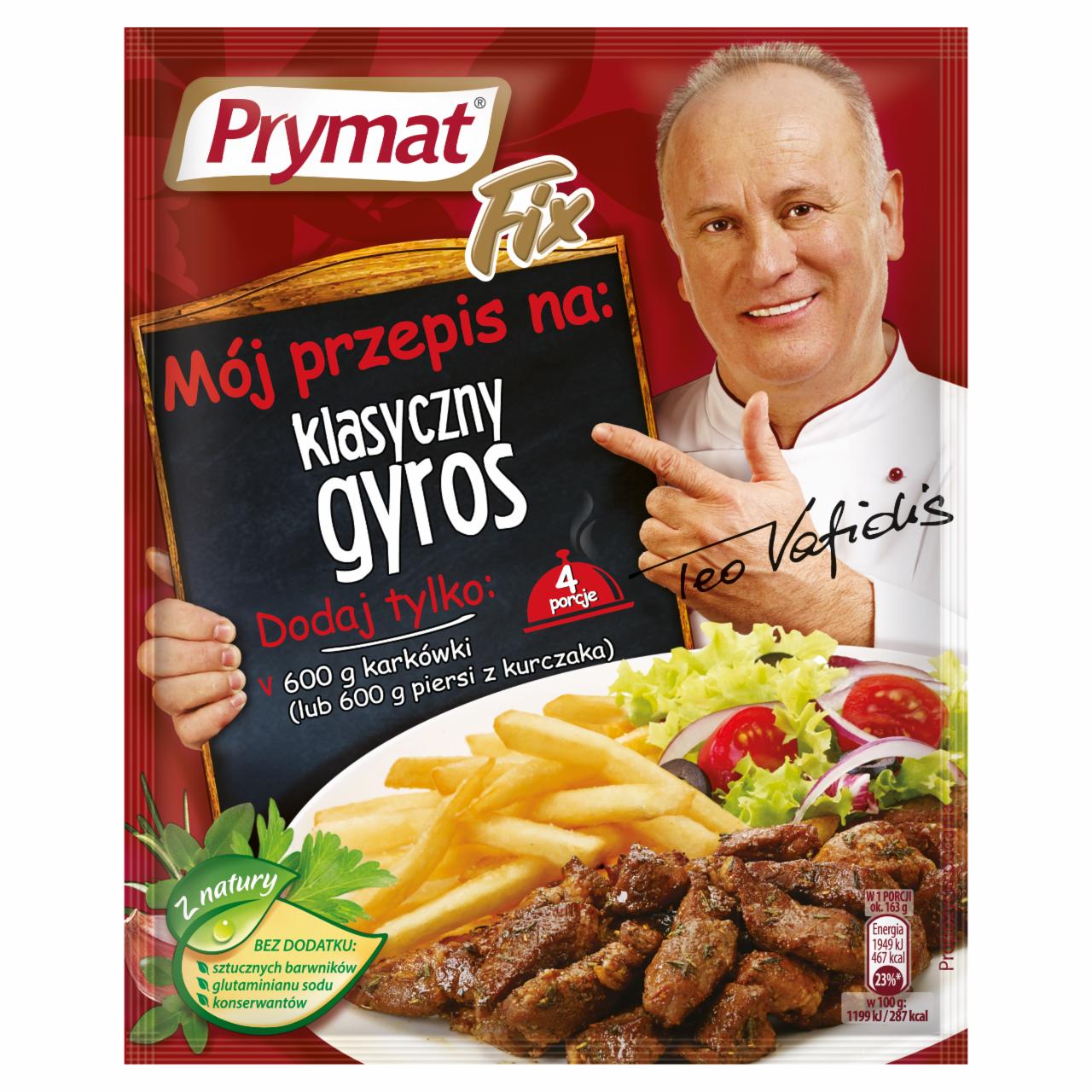 Zdjęcia - Prymat Fix Mój przepis na klasyczny gyros 30 g