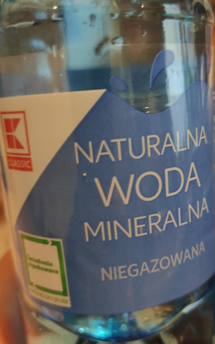 Zdjęcia - woda mineralna niegazowana K-classic