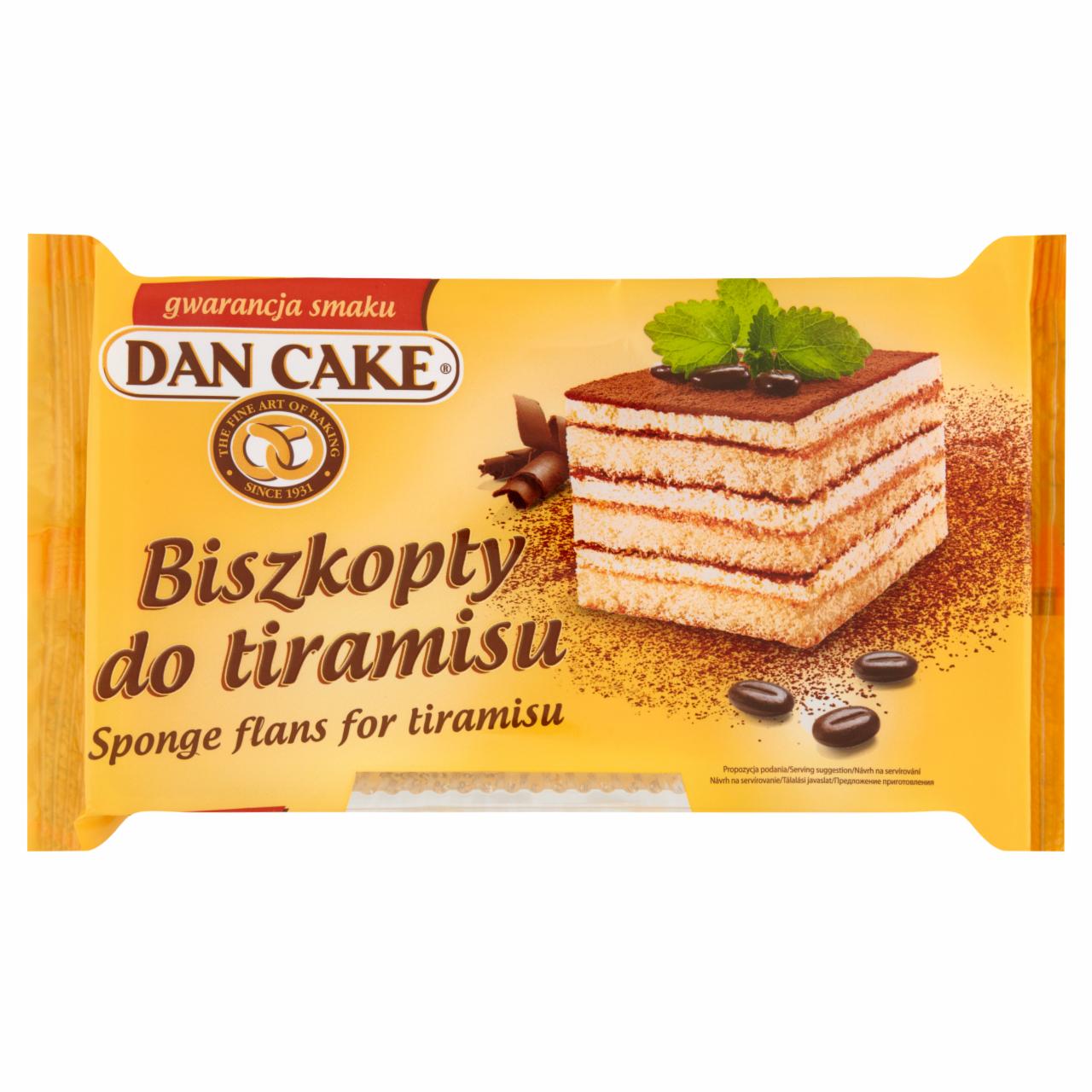 Zdjęcia - Dan Cake Biszkopty do tiramisu 3 warstwy 350 g