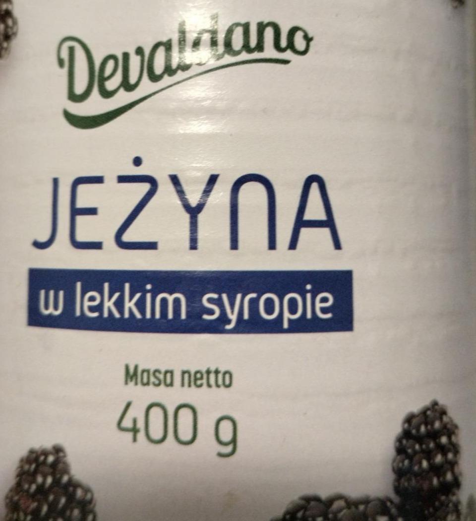 Zdjęcia - Jeżyna w lekkim syropie Devaldano