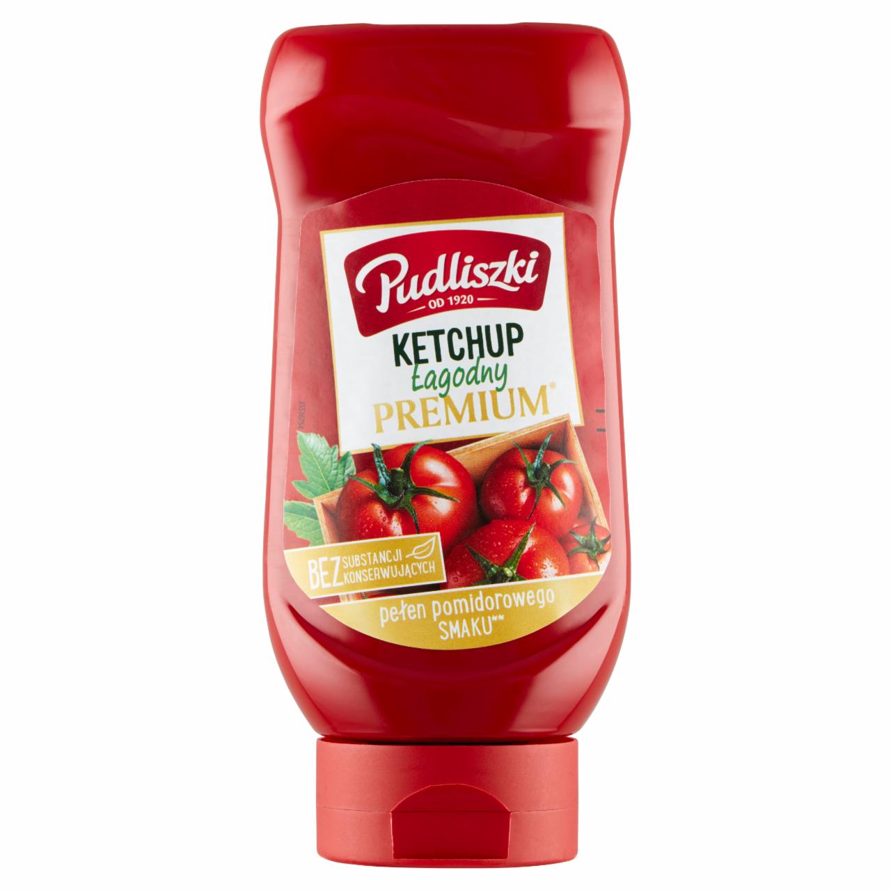 Zdjęcia - Pudliszki Ketchup łagodny premium 470 g