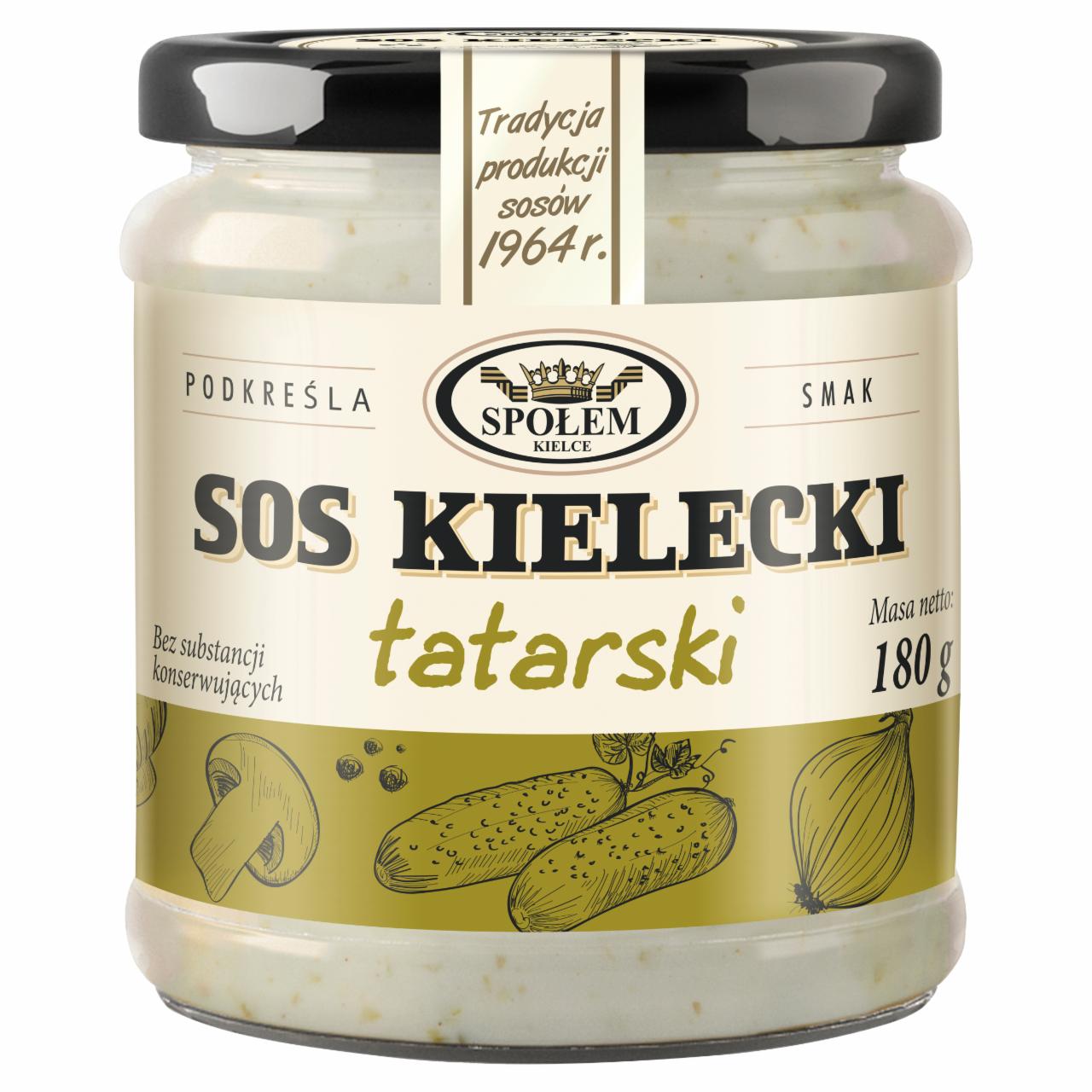 Zdjęcia - Sos Kielecki tatarski 180 g