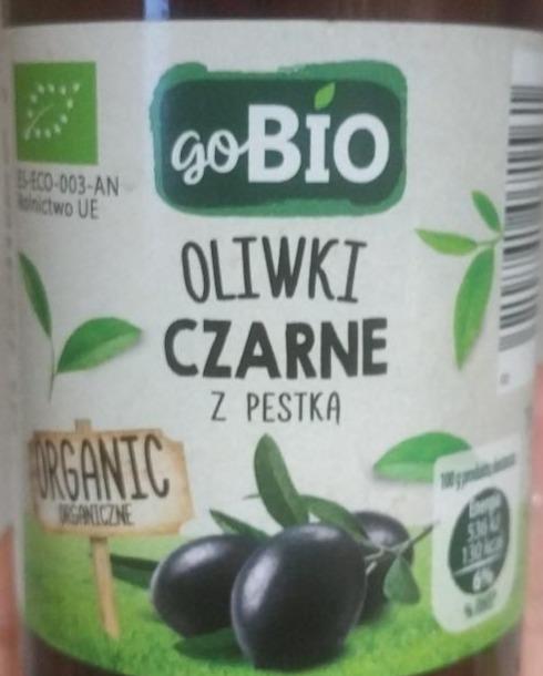 Zdjęcia - oliwki czarne z pestką goBio