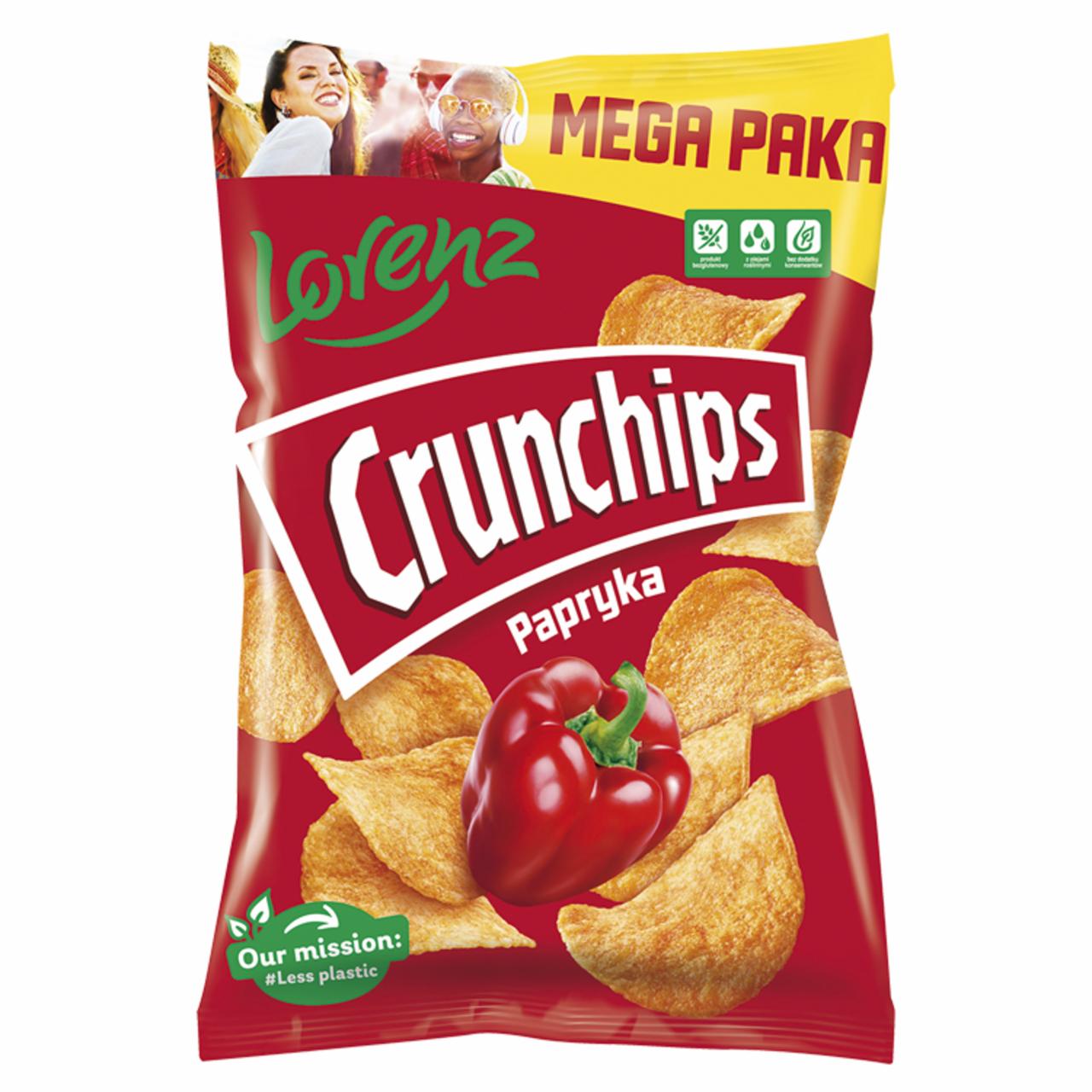 Zdjęcia - Crunchips Chipsy ziemniaczane o smaku papryka 200 g