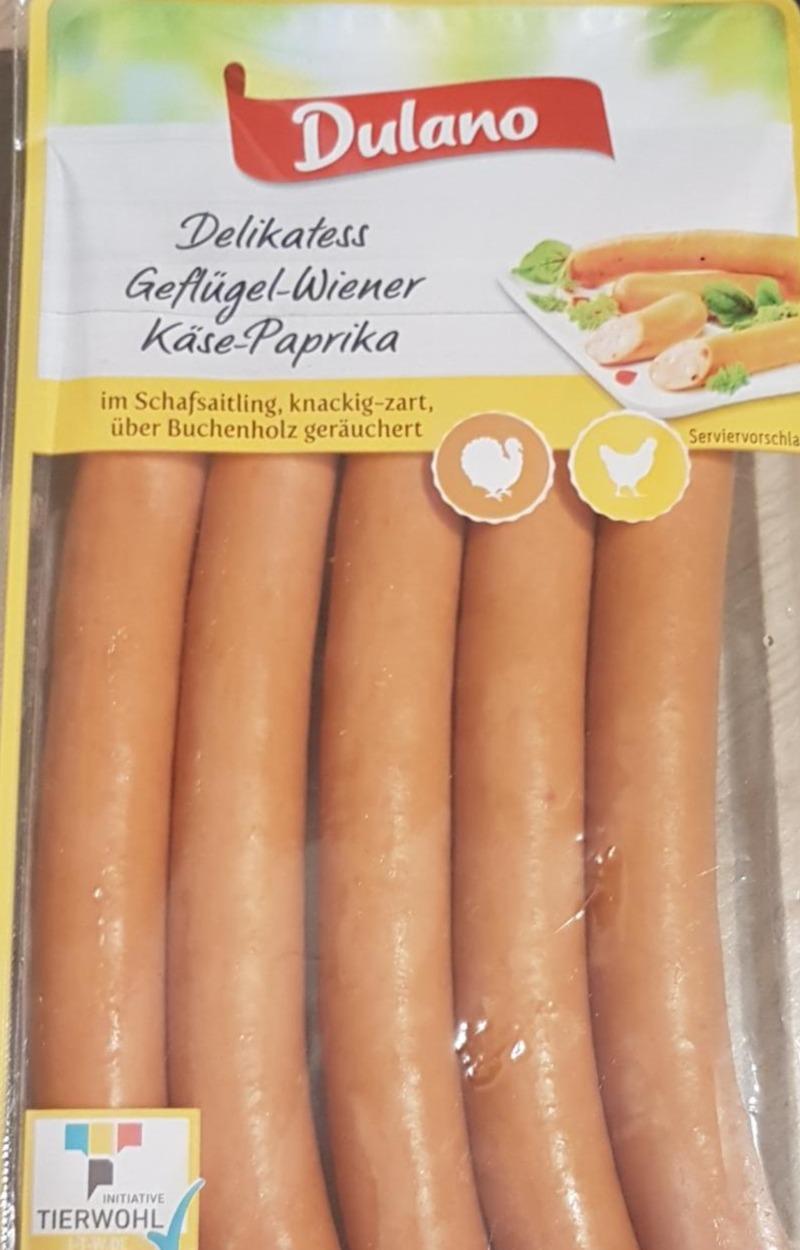 Zdjęcia - Geflügel wiener käse paprika Dulano