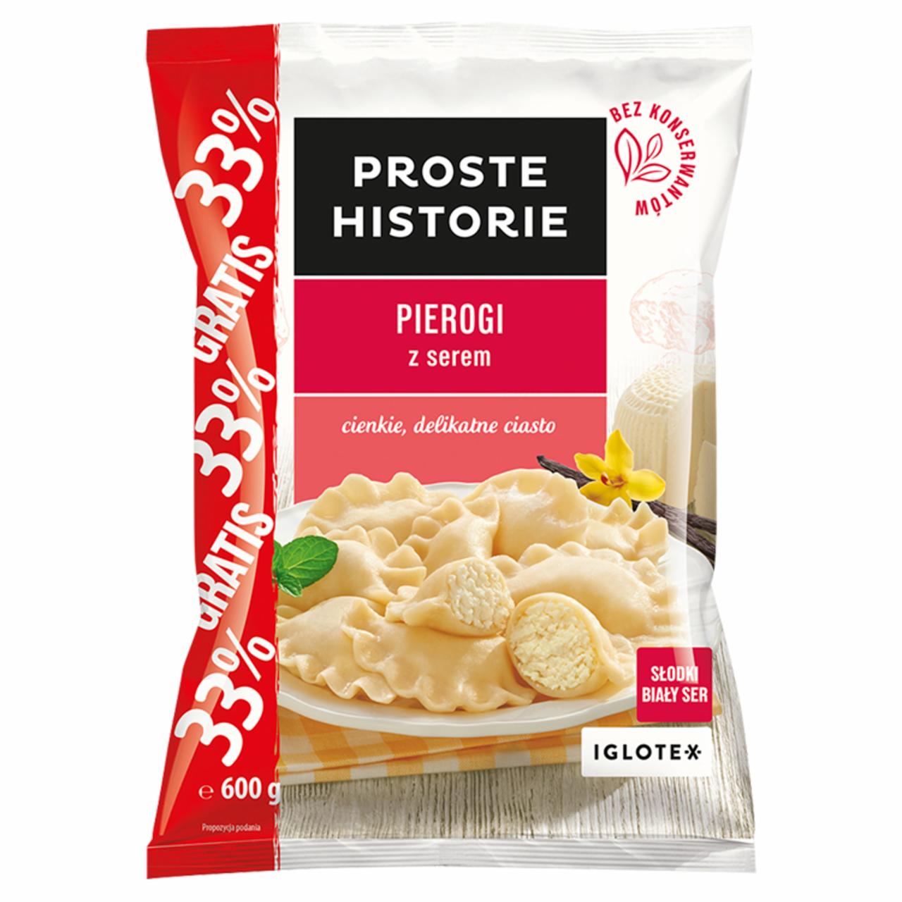 Zdjęcia - Proste Historie Pierogi z serem 600 g