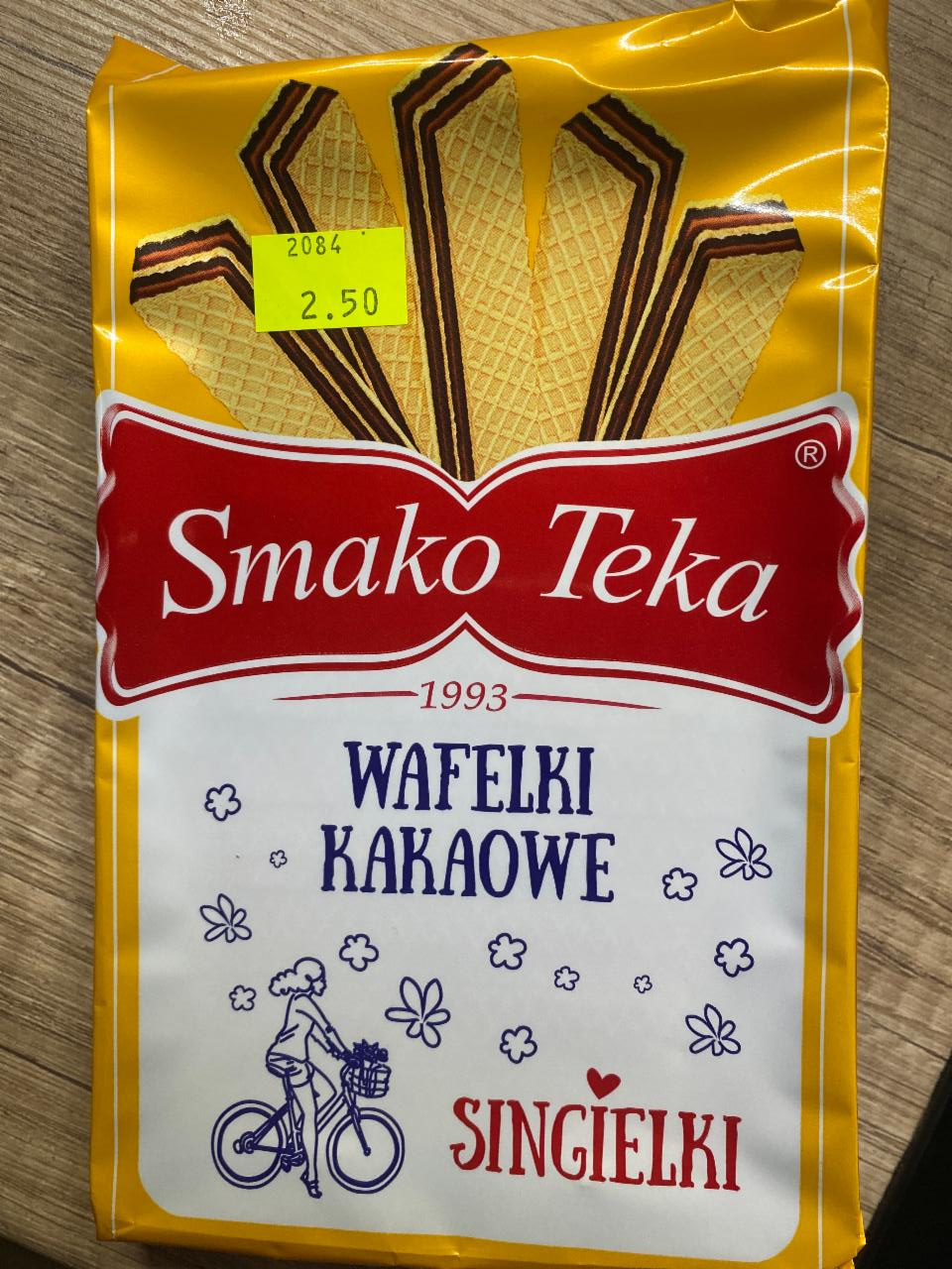 Zdjęcia - Wafelki Kakaowe Smako Teka