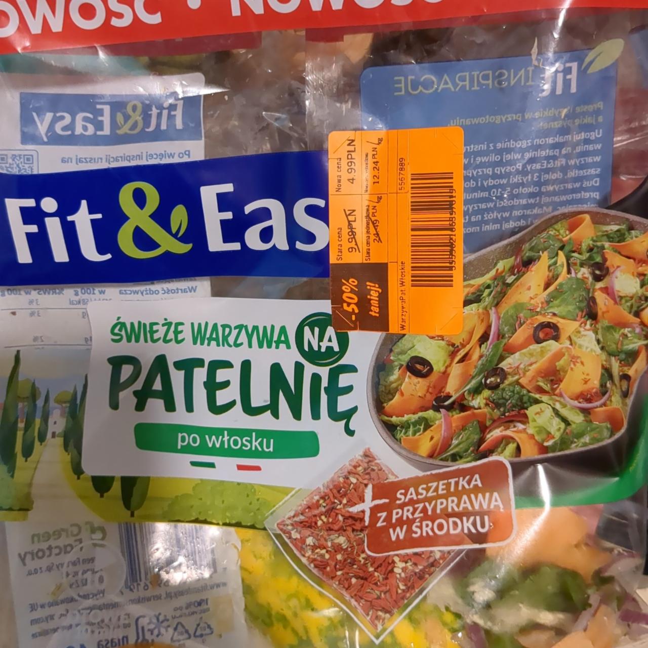 Zdjęcia - Świeże warzywa na patelnię po włosku Fit&Easy