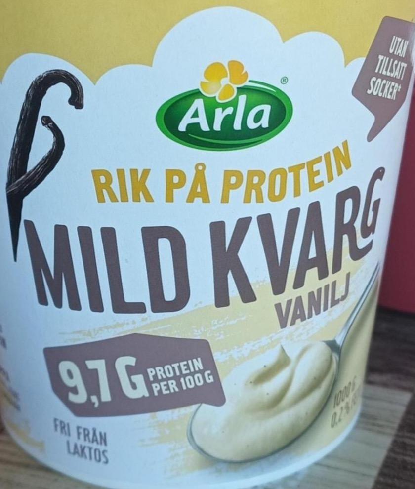 Zdjęcia - Mild kvarg vanilj Arla