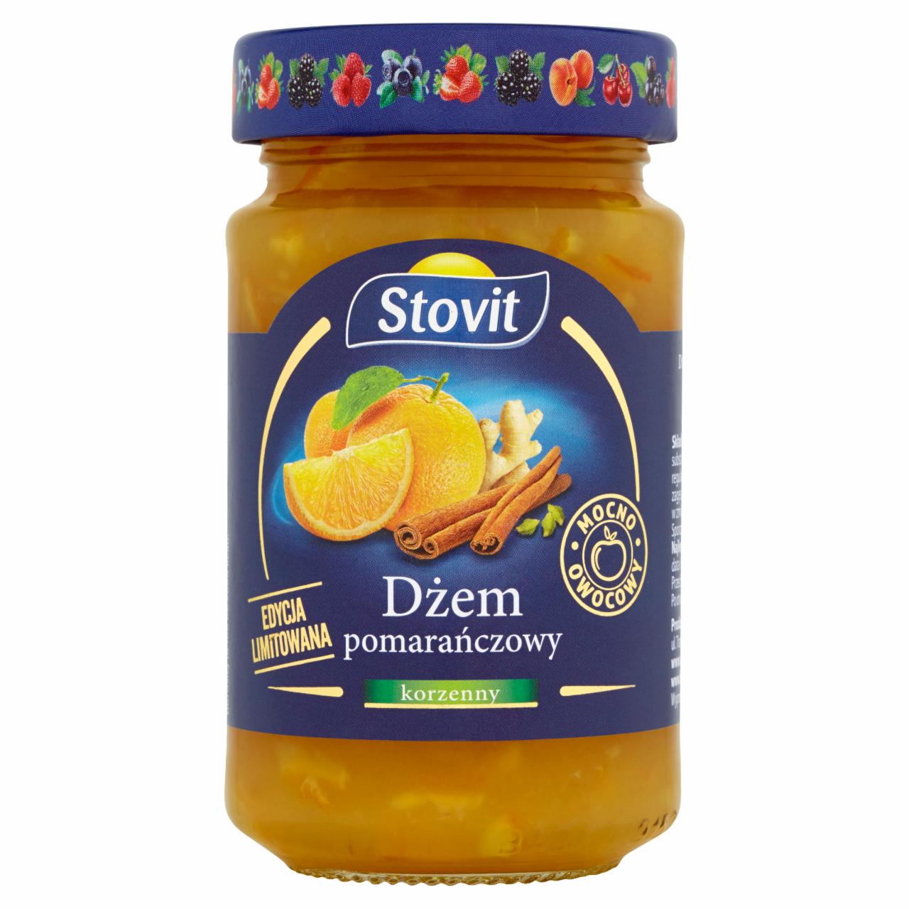 Zdjęcia - Stovit Dżem pomarańczowy korzenny 270 g