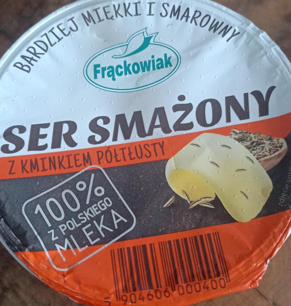 Zdjęcia - ser smażony z kminkiem półtłusty Frąckowiak